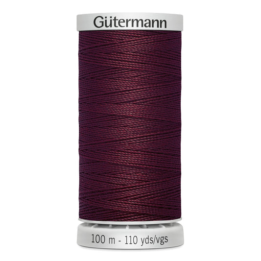 Gütermann Extra Strong Thread 100m - Burgundy Col. 369