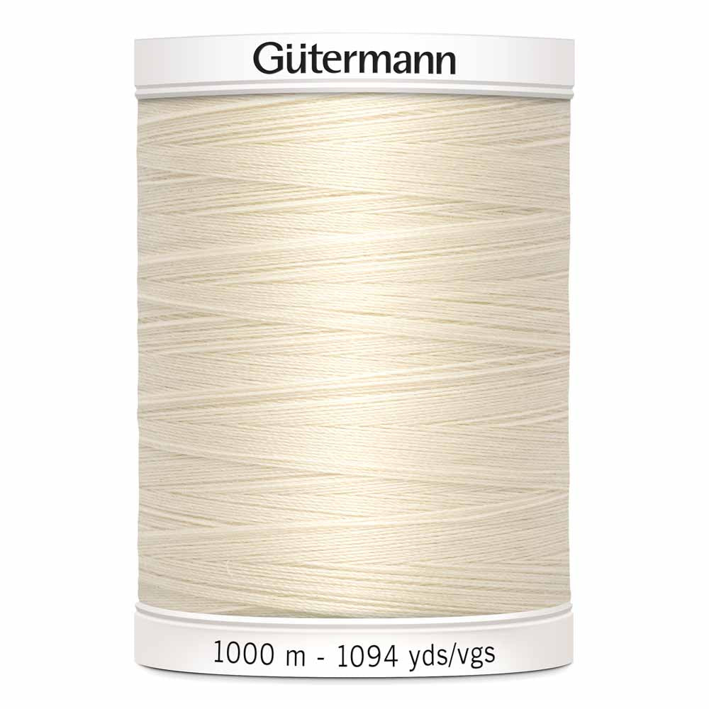 Gütermann Sew-All Thread 1000m - Eggshell Col. 22