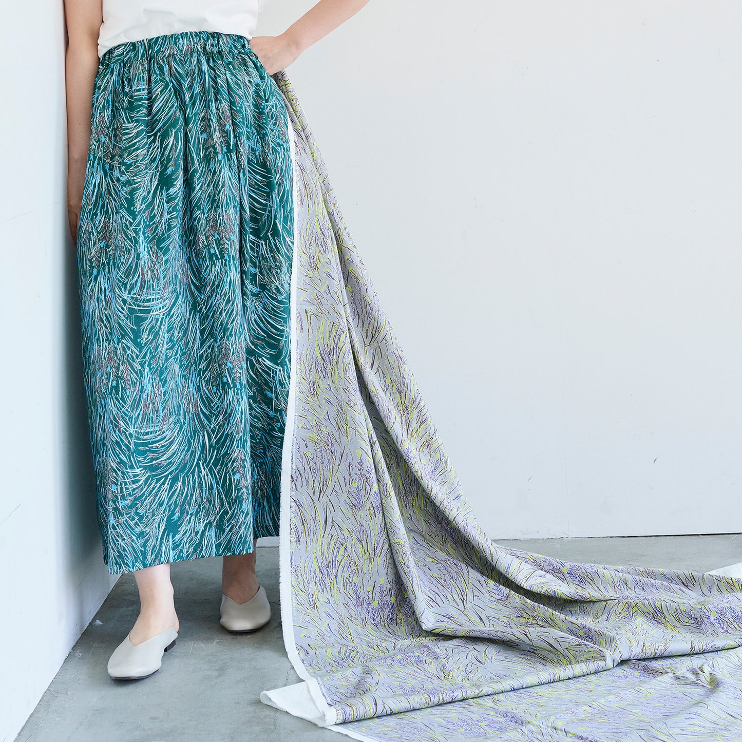 Keshiki - Harappa - 1B - Cotton Linen Sheeting Fabric
