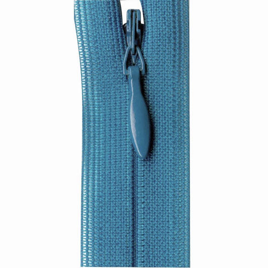 Invisible Closed End Zipper 55cm (22″) - Copenhagen Blue