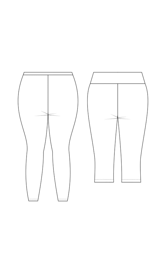 Belmont Leggings & Yoga Pants - Size 12 -32 - By Cashmerette – Riverside  Fabrics