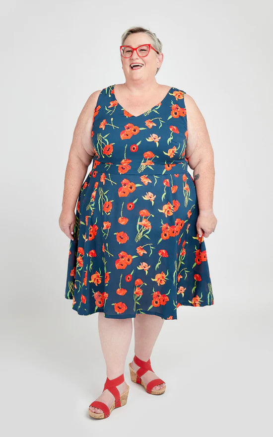 Upton Dress  - sizes 12-32  - By Cashmerette