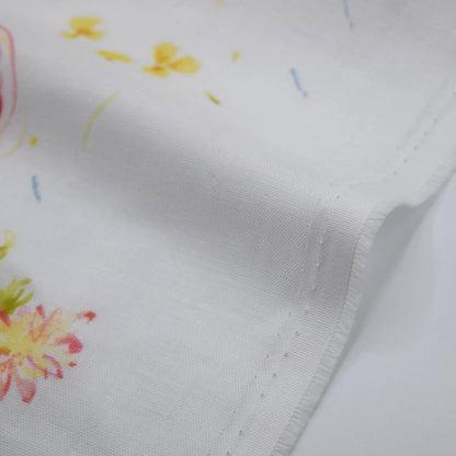 nani IRO - Hana no toki niwa - 1A - Organic Cotton Double Gauze