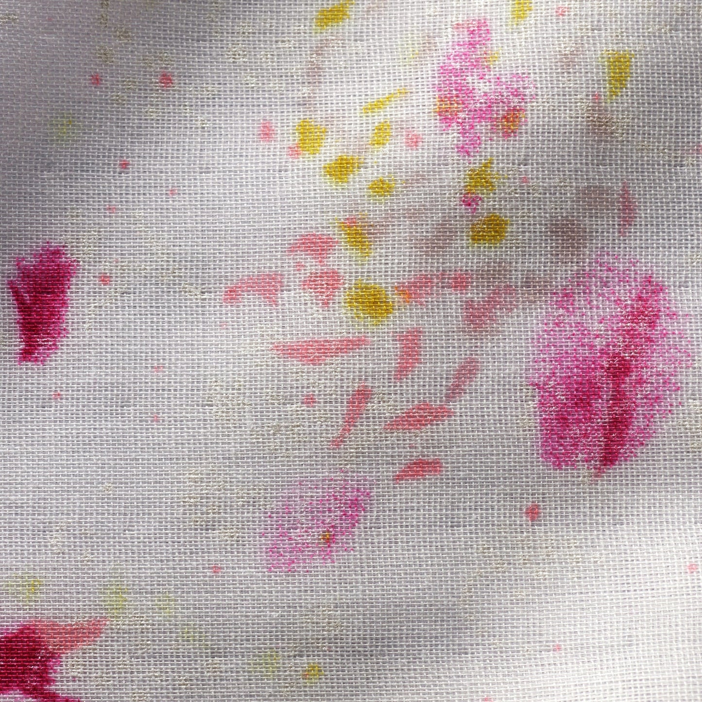 nani IRO - Flowers Bloom & Bear Fruits - A - Double Gauze Fabric