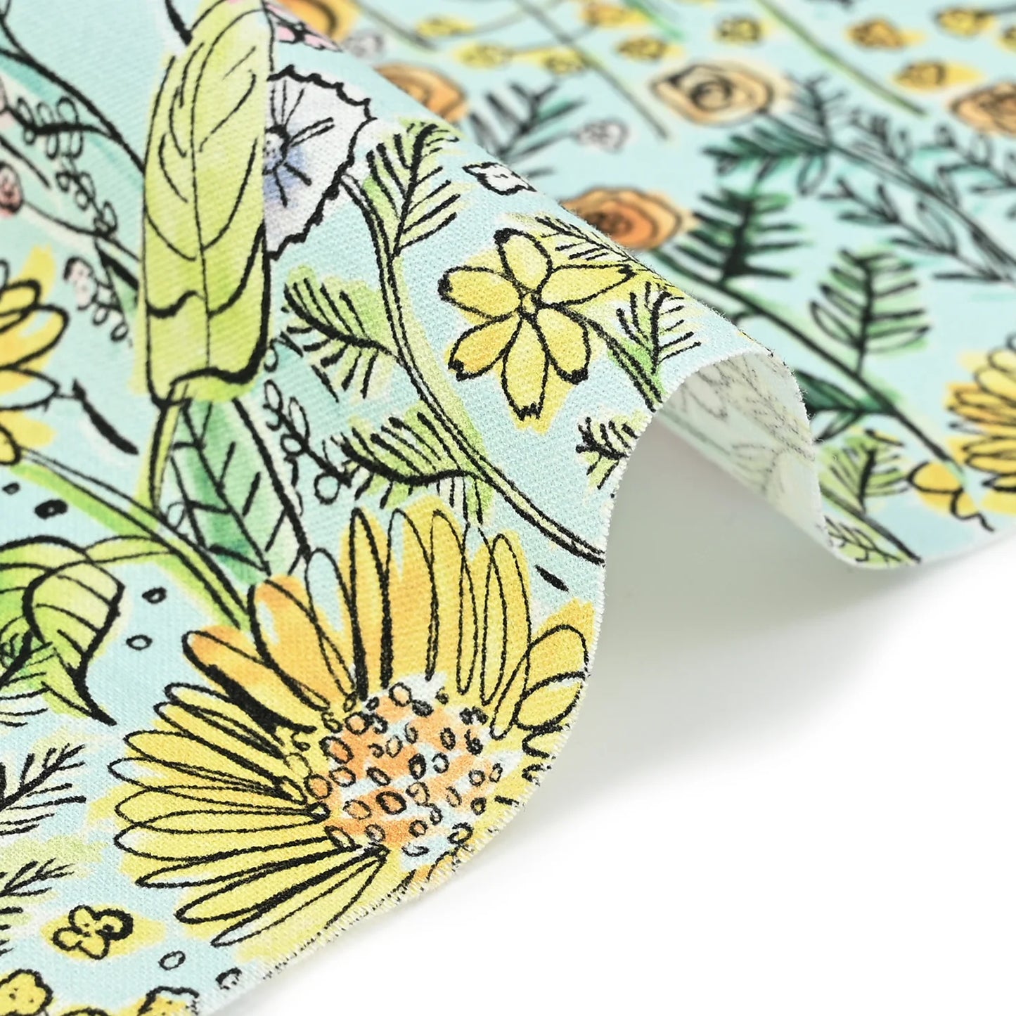 Paper Message  - Honey Flower - 3A - Cotton Sheeting