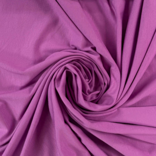 Rayon Jersey Knit  - Orchid - Deadstock