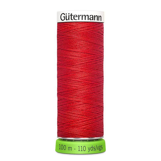 Gütermann rPet (100% Recycled) Sew-All Thread 100m - Col. 364 - Flame Red