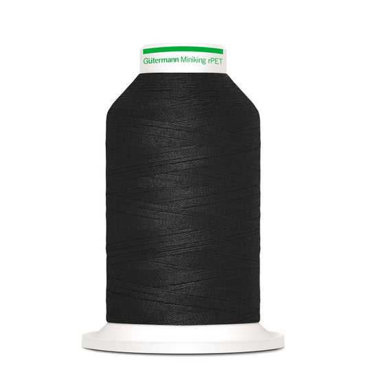 Gütermann rPET Sew-All Thread 1000m - Col. 000 Black