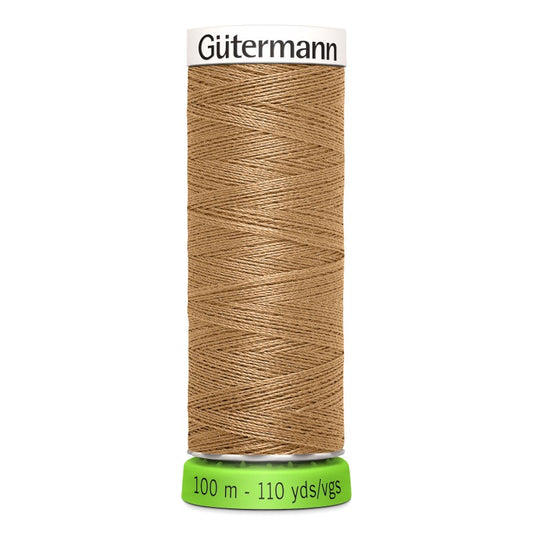 Gütermann rPet (100% Recycled) Sew-All Thread 100m - Col. 887 - Goldstone