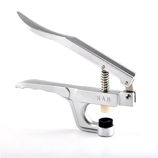 KAM Snaps Basic Pliers for Plastic Snaps K3 Silver (for Sizes 20, 22, –  Riverside Fabrics