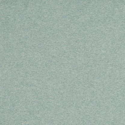 Cotton 2x2 Rib Knit - Mint Green Melange