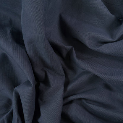 33" Remnant - Cotton Yarn Dyed Woven - Blue  - Film Studio Deadstock