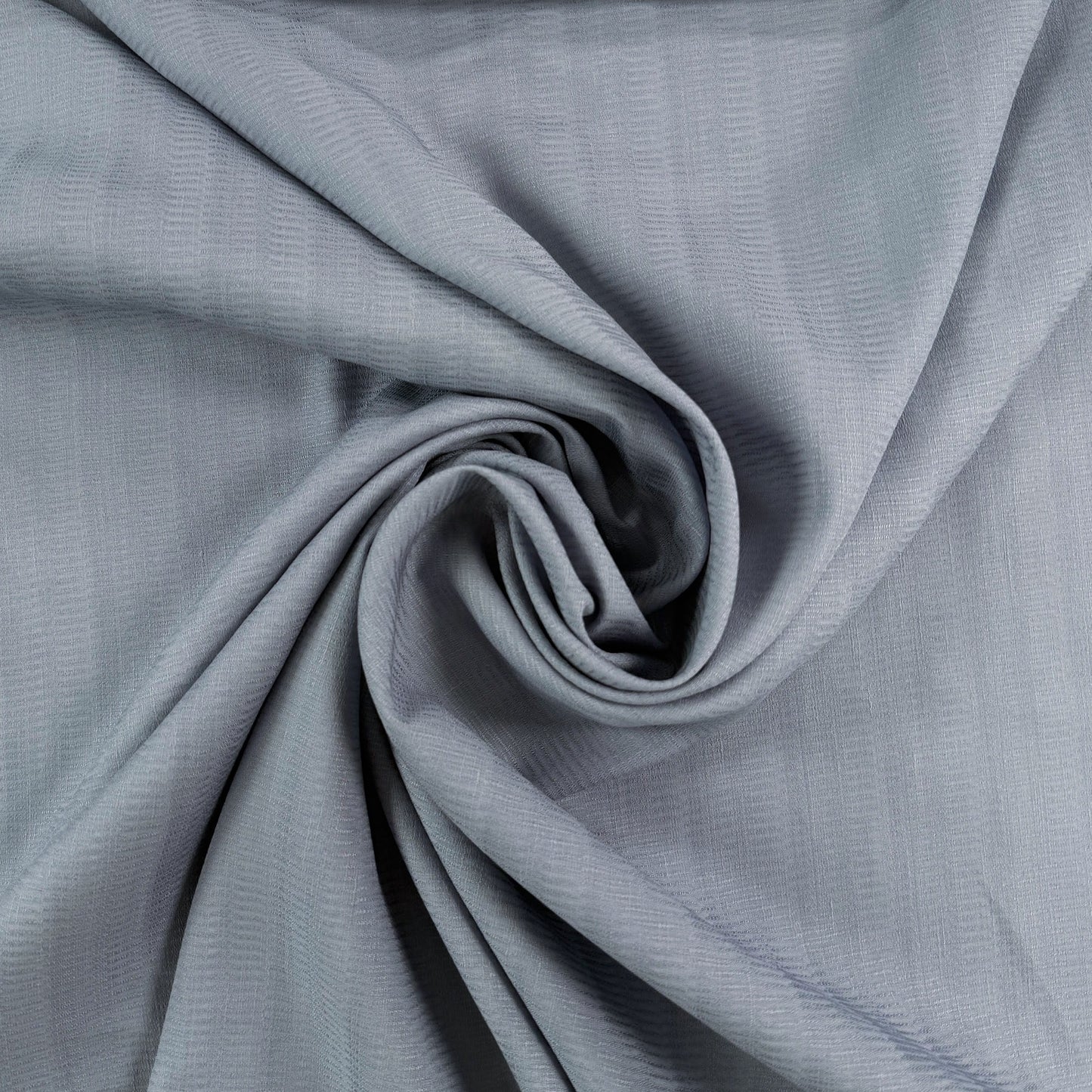 Tencel Linen Textured Woven - Dusty Blue