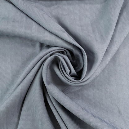 Tencel Linen Textured Woven - Dusty Blue