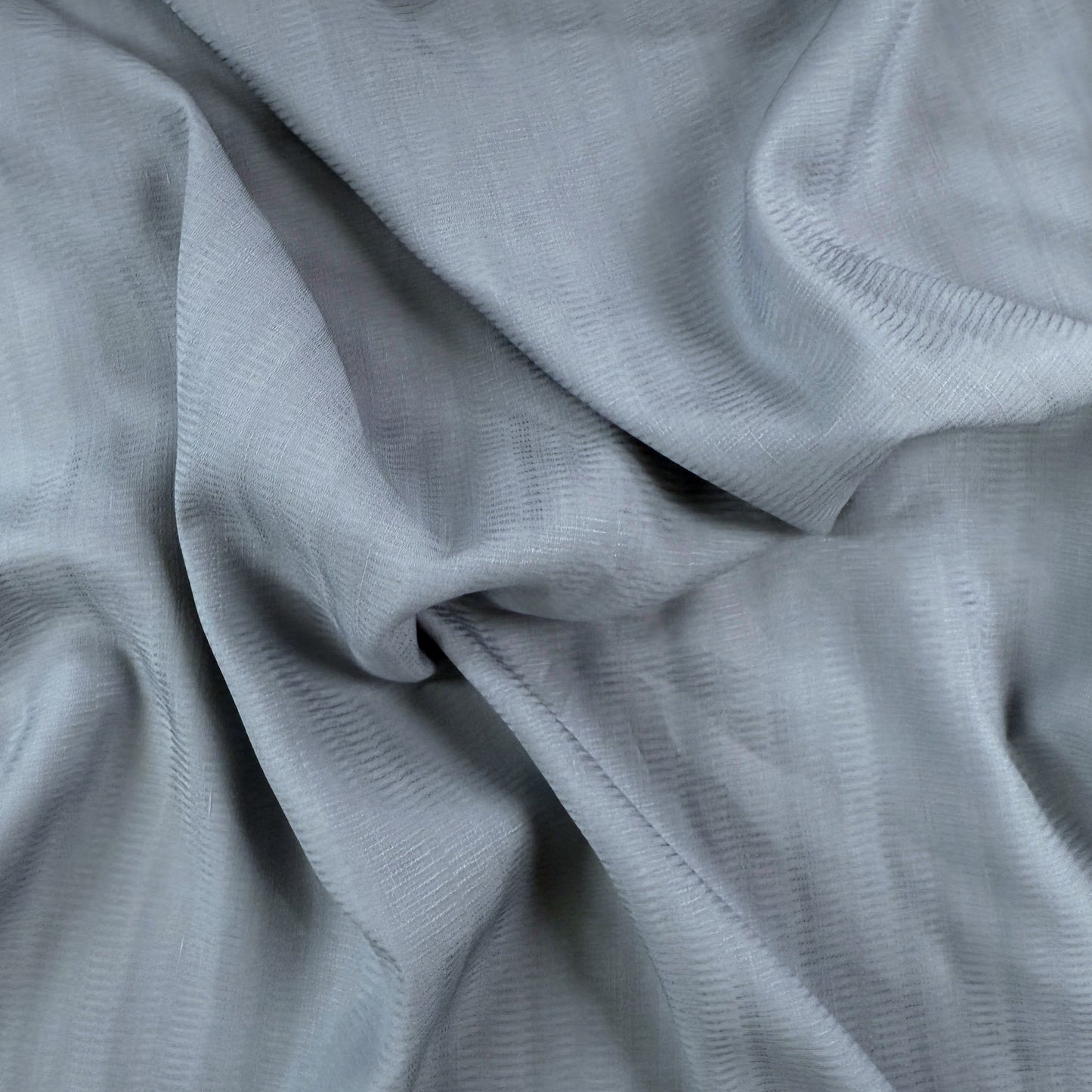 Tencel Linen Textured Woven - Dusty Blue