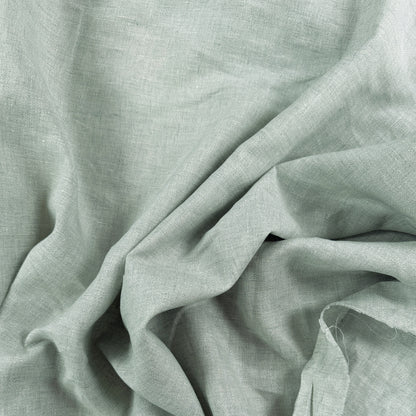 100% Linen - Heathered Robin's Egg
