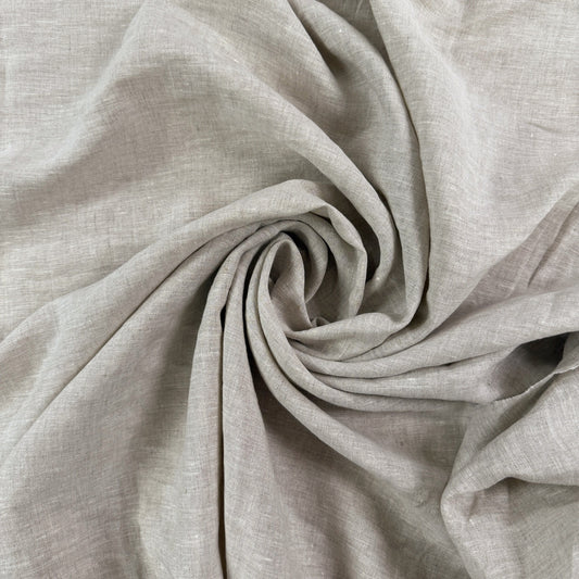 Stone Washed Linen - Natural