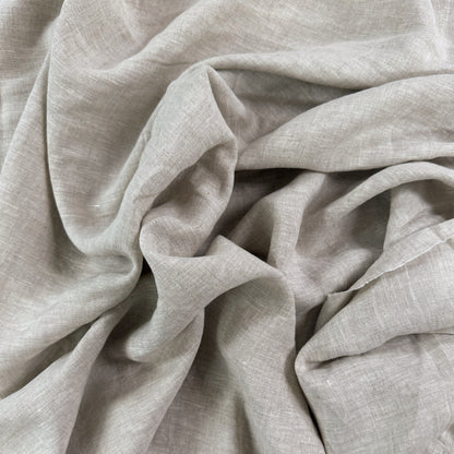Stone Washed Linen - Natural
