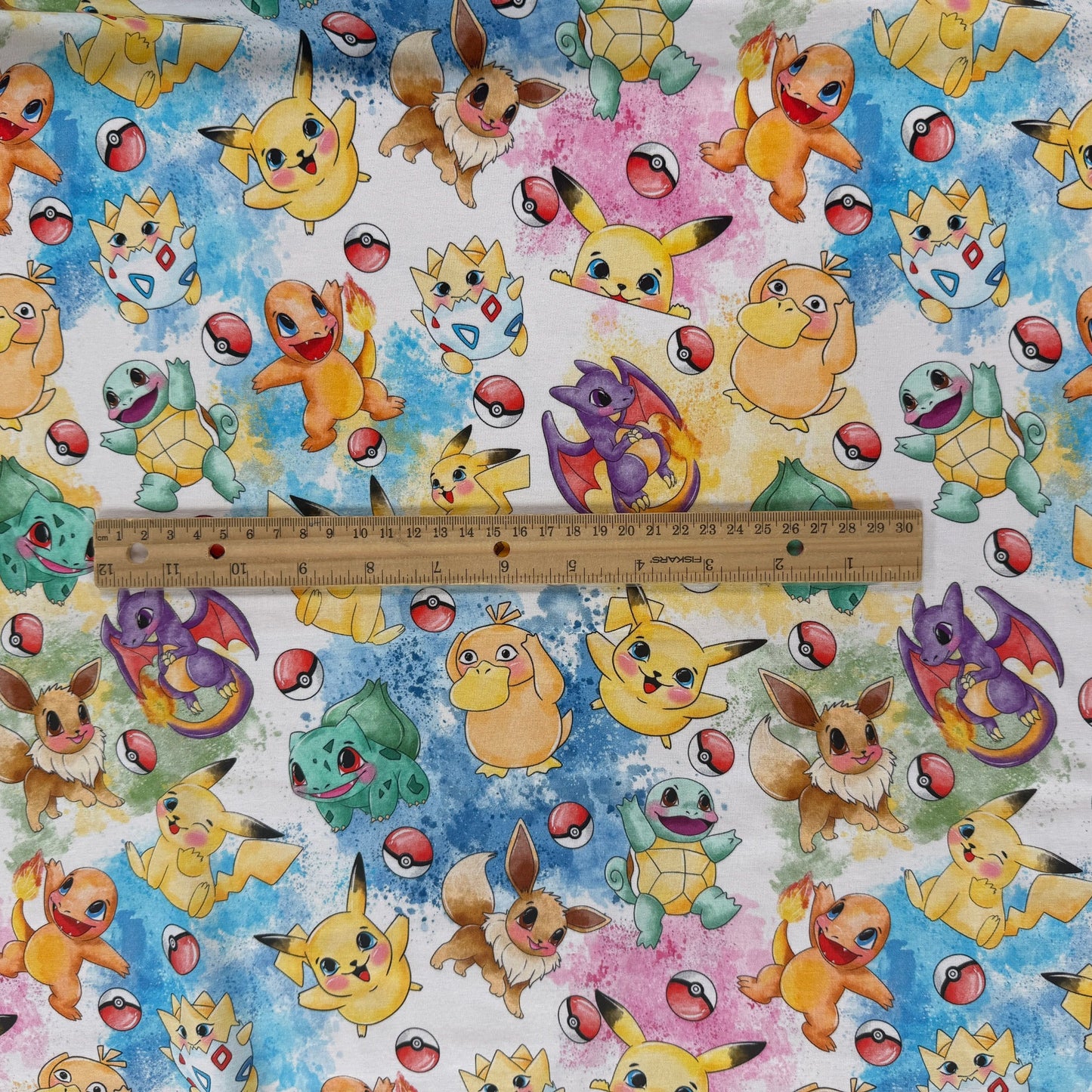 Cotton Jersey Knit - Pokemon