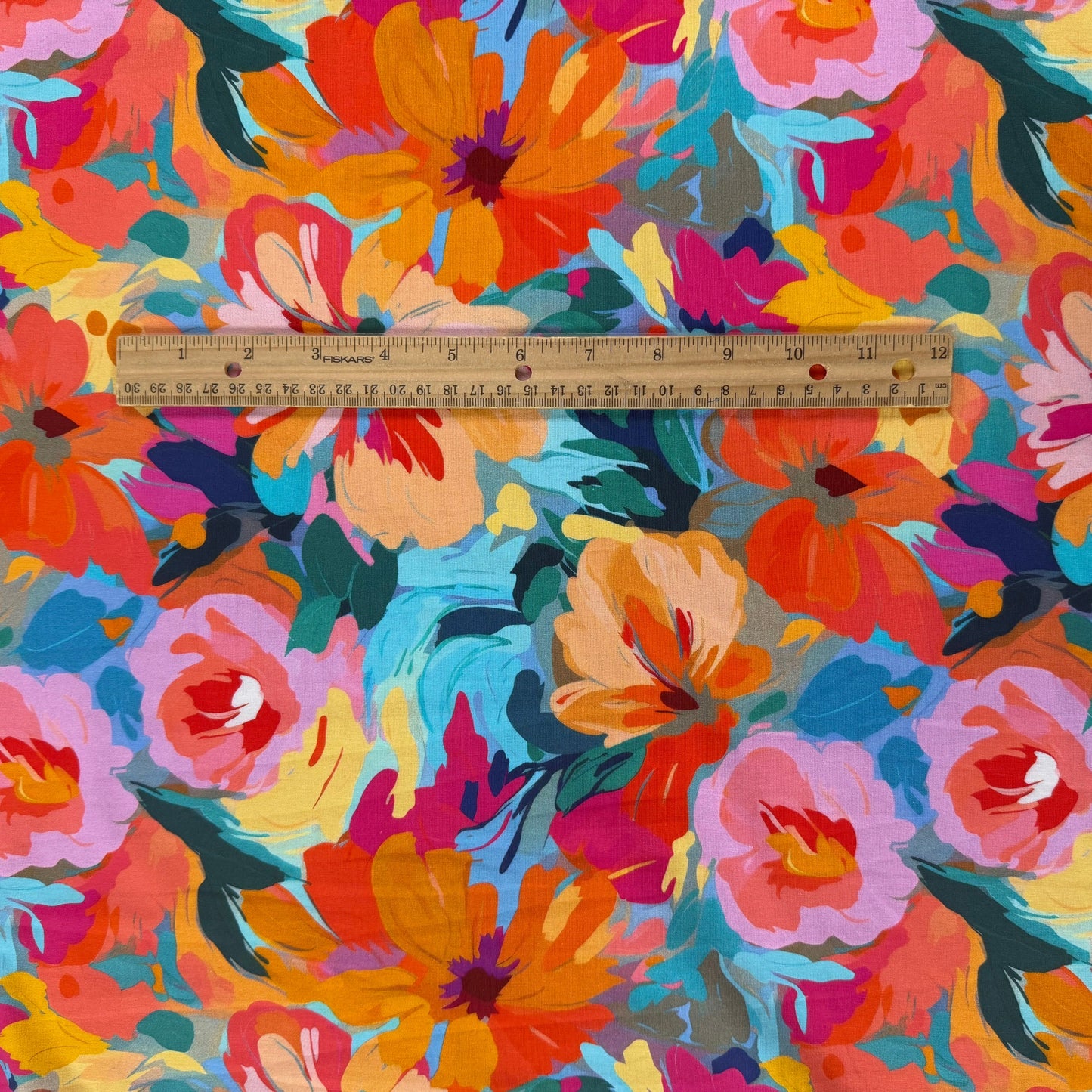 Cotton Jersey Knit - Floral