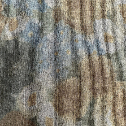 31" Remnant - Floral Wool Novelty - Deadstock