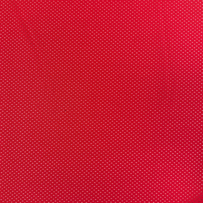 Polyester Tricot Sports Mesh - Red  - Local Deadstock