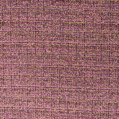 Textured Cotton Tweed Coating - Pink - Designer Deadstock