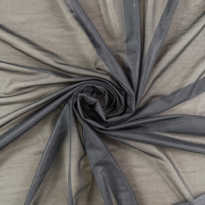 Tricot Knit Fusible Interfacing - Black - Film Studio Deadstock - 60"