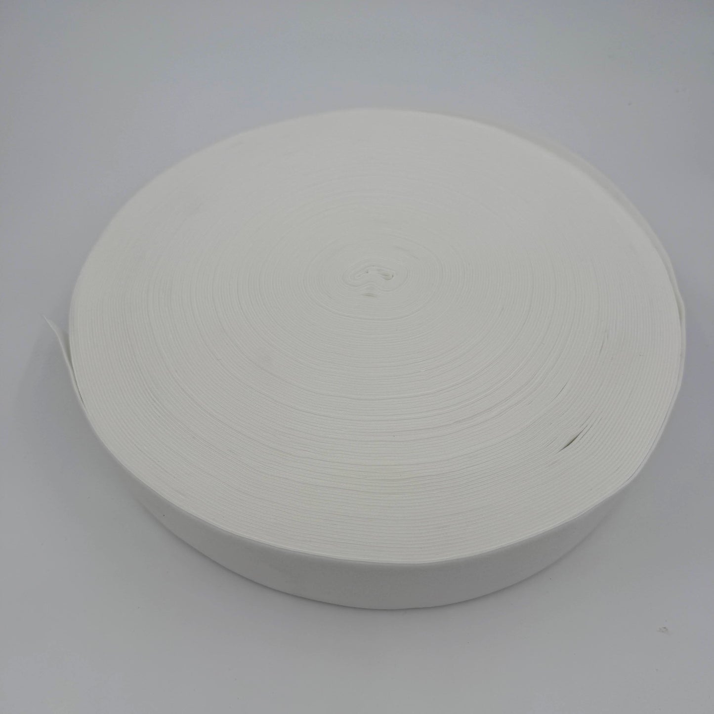 50mm (2") Soft Plush Latex-Free Elastic - White