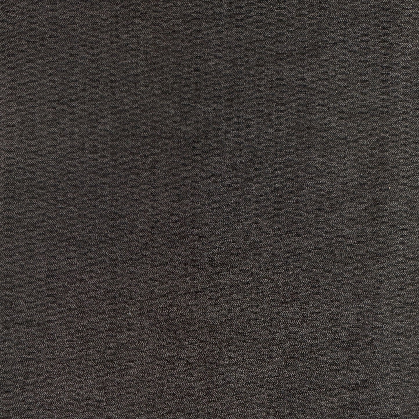 Wool Micro-Herringbone - Dark Grey /Off Black - Film Studio Deadstock