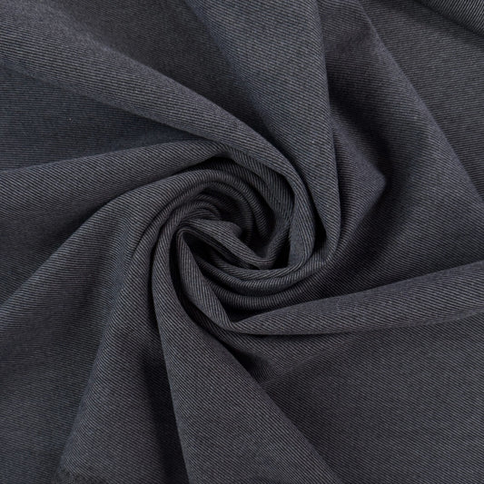 Wool Twill - Navy - Film Studio Deadstock