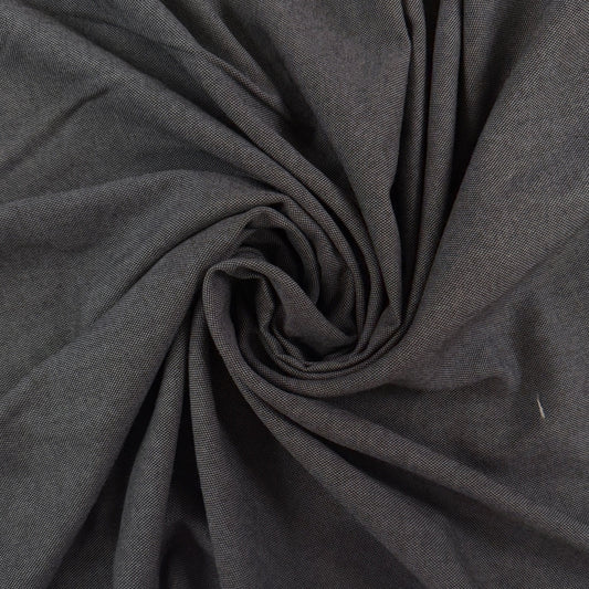 Yarn Dyed Wool - Dark Grey - Film Studio Deadstock