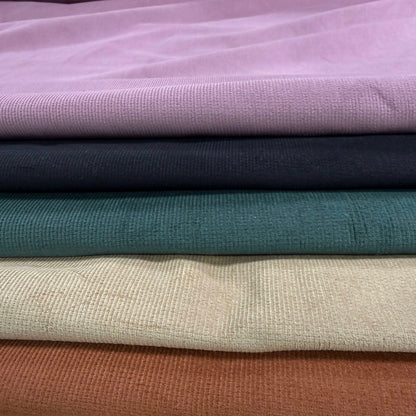 Fine Cotton Stretch Corduroy 16 Whale - Khaki