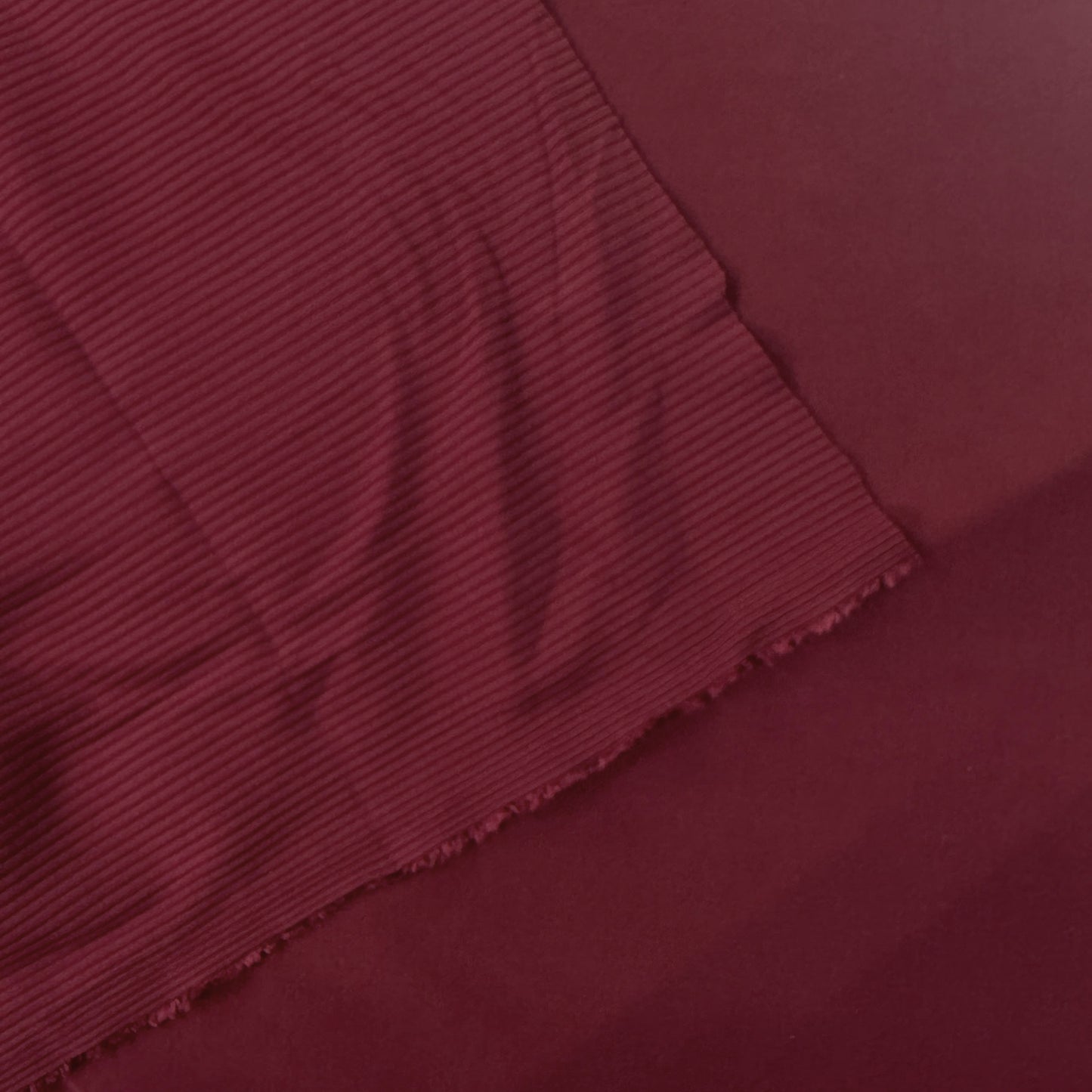 Bamboo Rib Knit - Burgundy