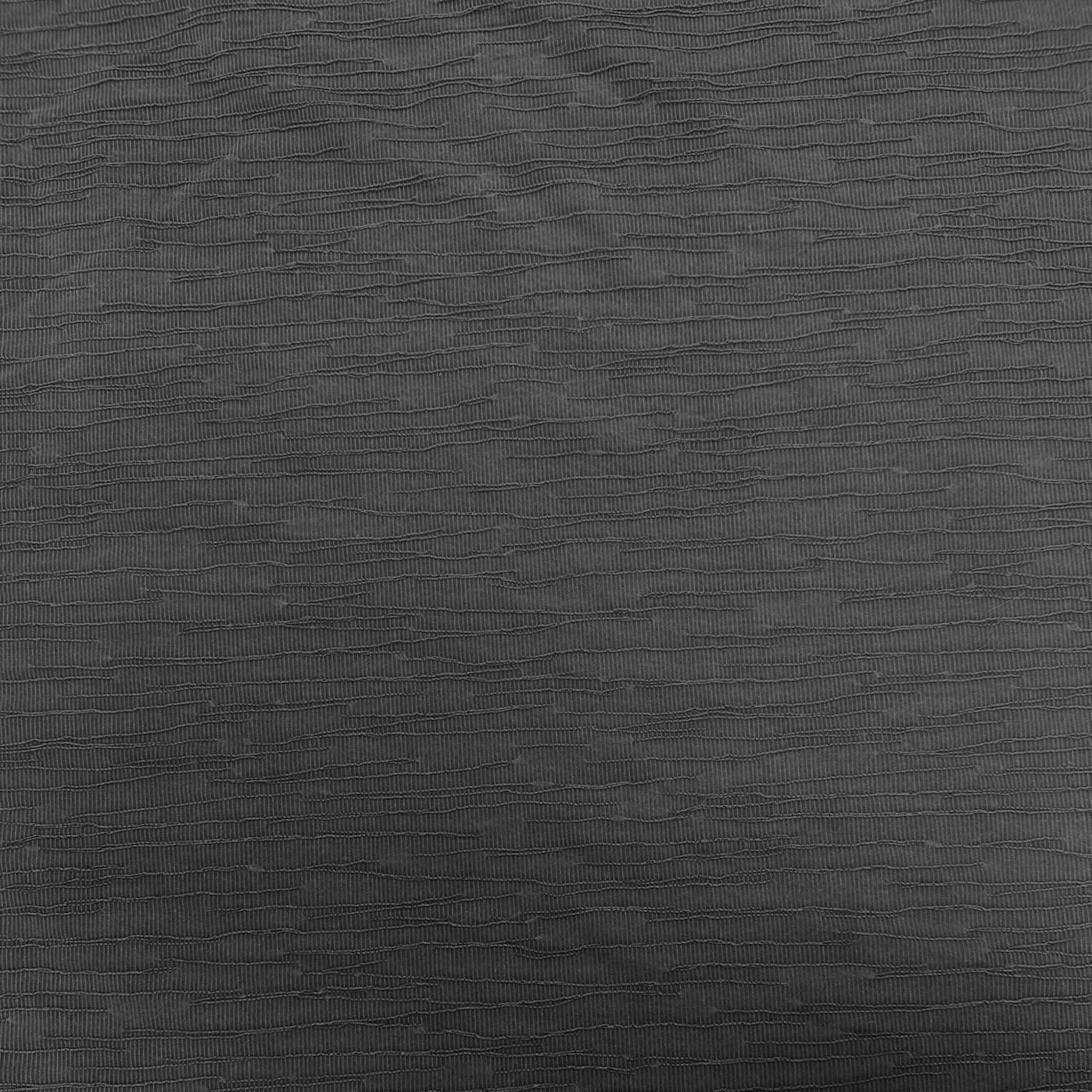 Matte Textured Woven - Poly - Deadstock - Black
