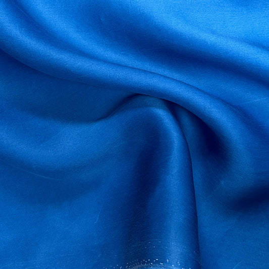 Silk Organza - Cobalt Blue - Deadstock