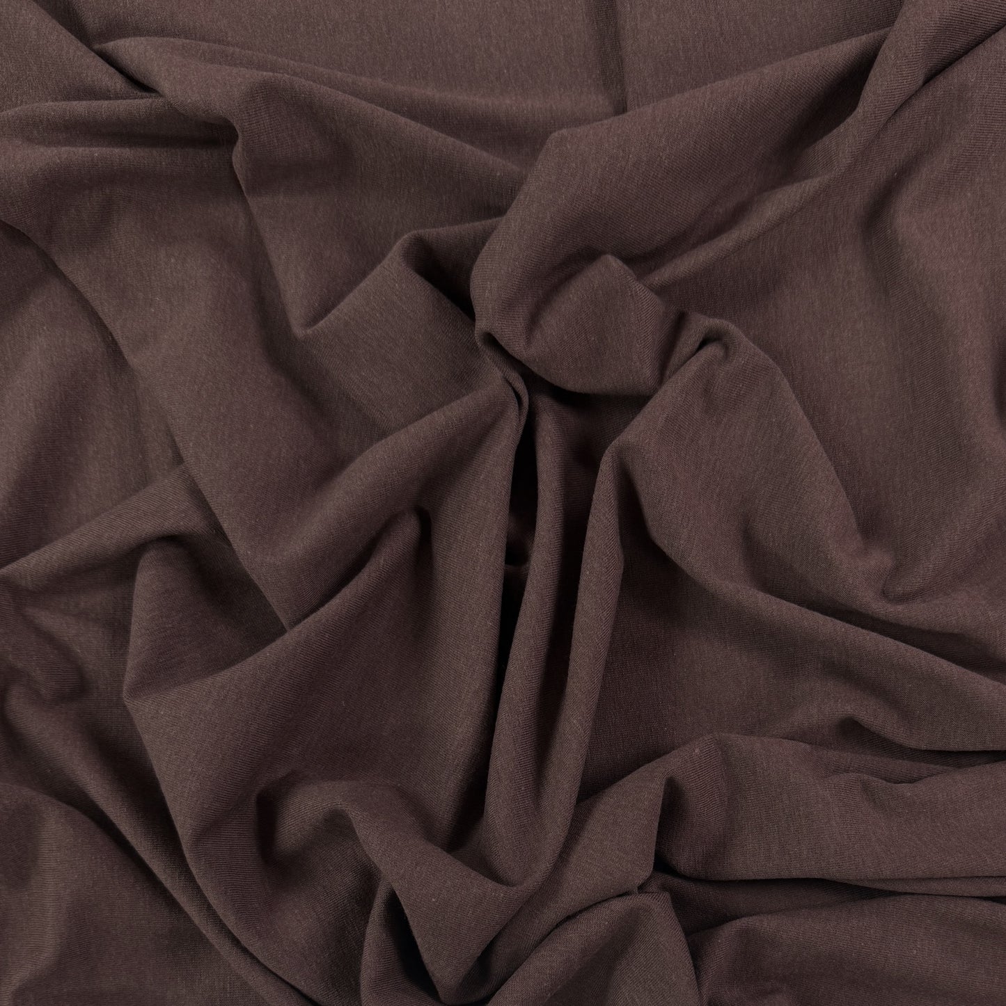 Bamboo Cotton Jersey - Brown - Deadstock