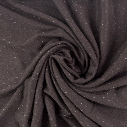 Acrylic Rayon Sweater Knit  - Brown/Purple - Deadstock