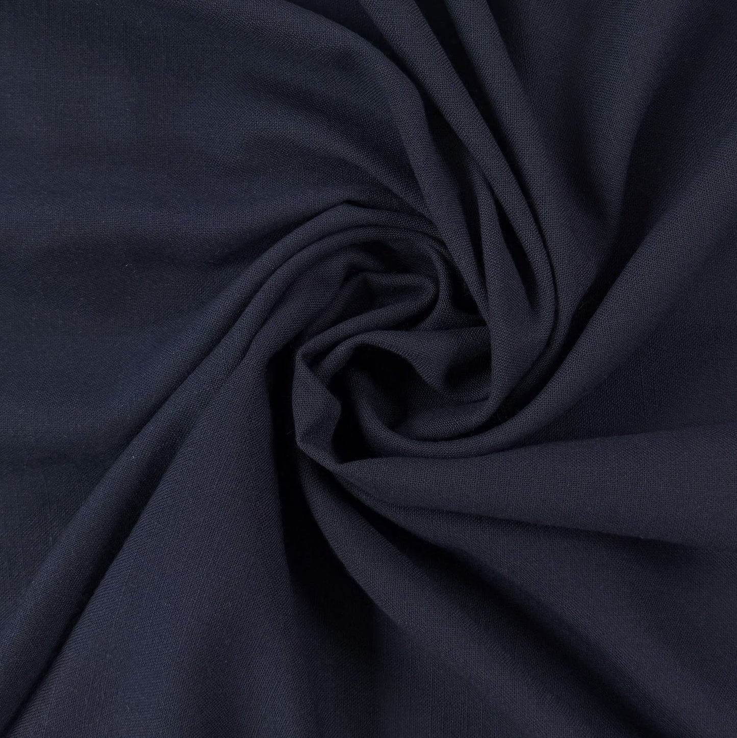 Cotton Single Gauze - Navy - Deadstock