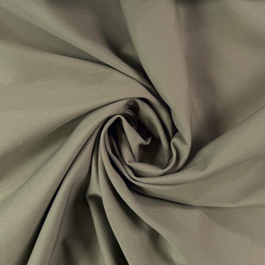 Stretch Cotton Twill - Army Green - Deadstock