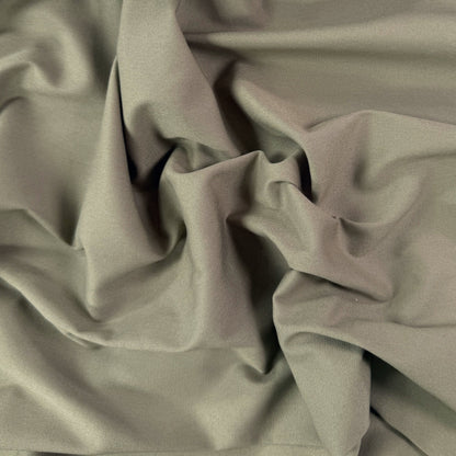 Stretch Cotton Twill - Army Green - Deadstock