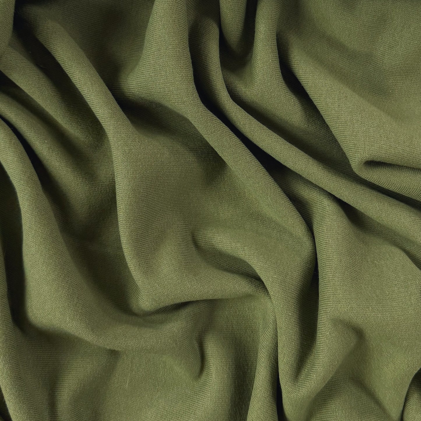 Recycled Heavy Cotton French Terry  - Seaweed
