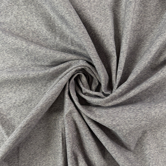 Cotton Rayon Woven - Heathered Grey - Film Studio Deadstock