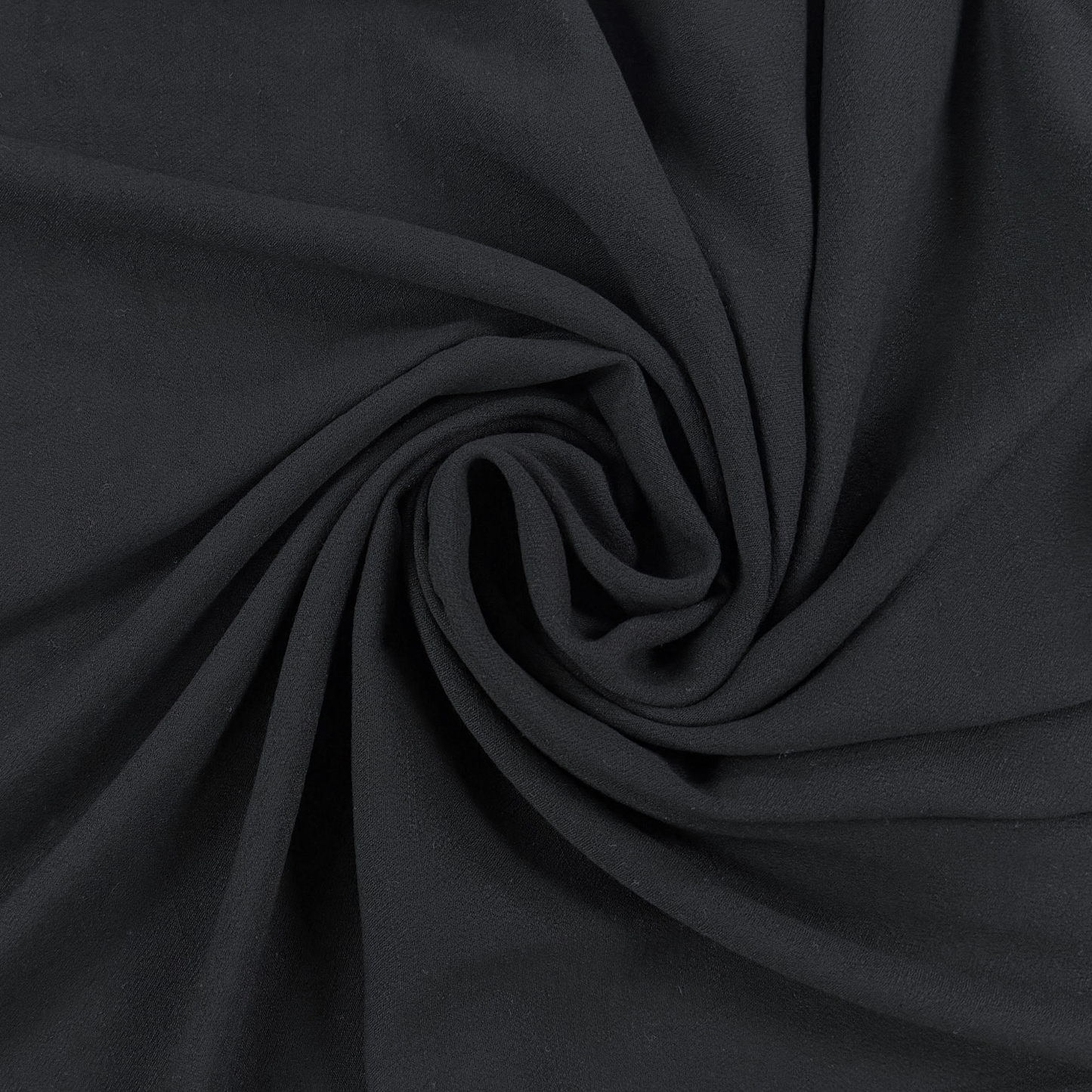 Viscose Georgette Crepe - Black