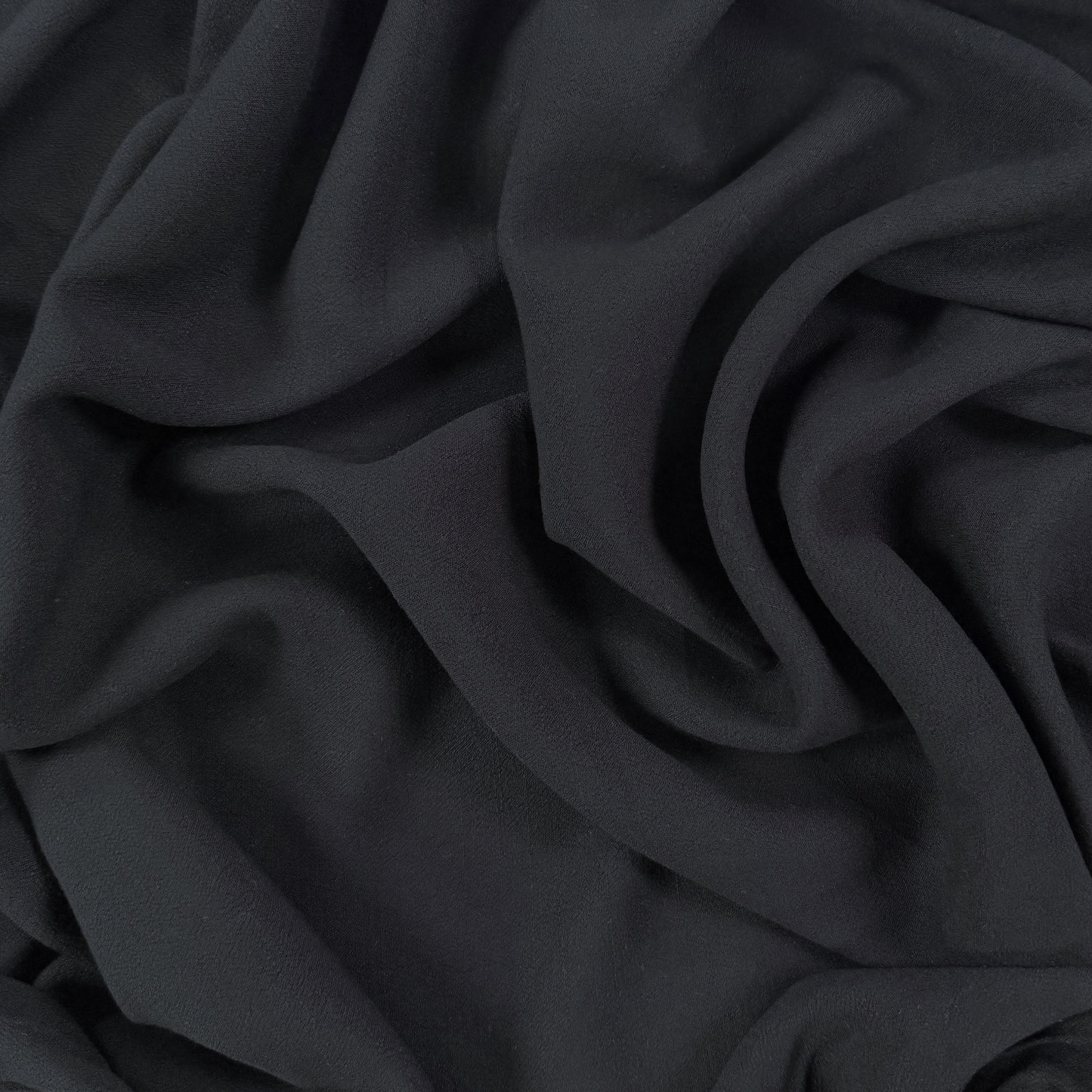 Viscose Georgette Crepe - Black