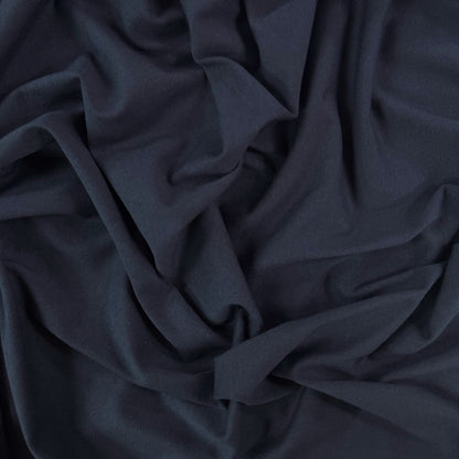 Cotton Jersey Knit  - Dark Navy - Deadstock