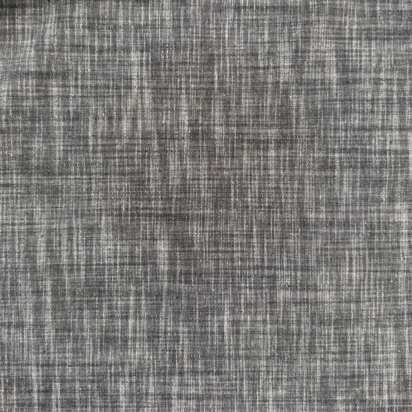 Stretch Cotton Chambray - Dark Grey