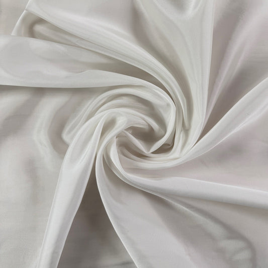 Lightweight Polyester Lining - Ivory - Film Studio Deadstock