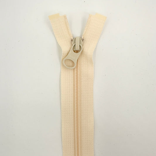 Midweight Open-End Zipper #4.5 53cm (21") - Natural