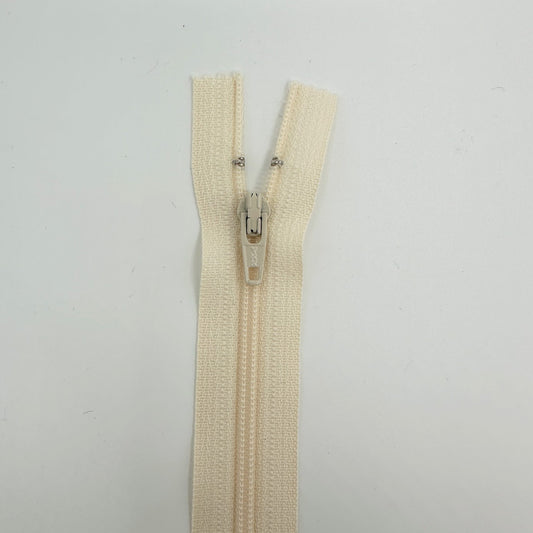 Lightweight Close-End Zipper #3 33cm (13") - Natural